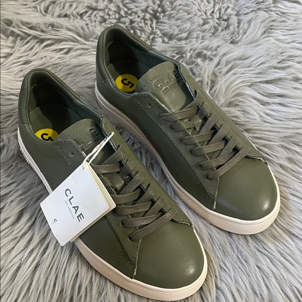 Clae Women's Olive Green Sneakers
